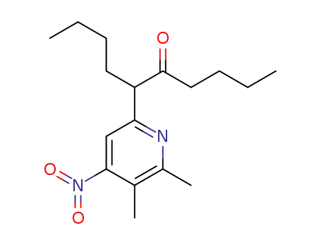 6-(5,6-dimethyl-4-nitropyridin-2-yl)decan-5-one