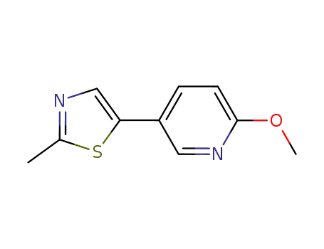 5-(6-methoxypyridin-3-yl)-2-methylthiazole