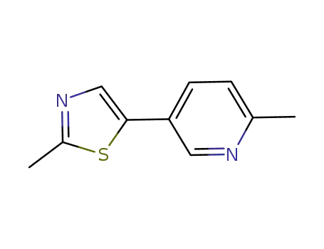2-methyl-5-(6-methylpyridin-3-yl)thiazole