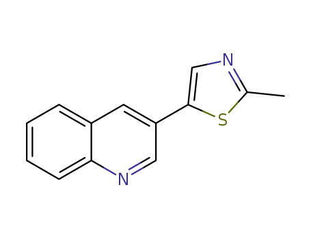 2-methyl-5-(quinolin-3-yl)thiazole