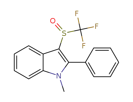 1-methyl-2-phenyl-3-((trifluoromethyl)sulfinyl)-1H-indole