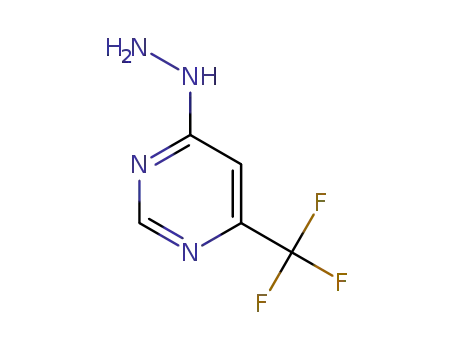 4-hydrazinyl-6-(trifluoromethyl)pyrimidine