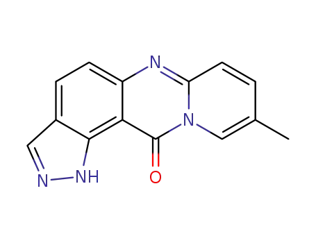 9-methylpyrazolo[3,4-f]pyrido[2,1-b]quinazolin-12(1H)-one
