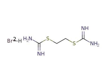 Molecular Structure of 6943-65-3 (ETHYLENEBIS(ISOTHIOURONIUM BROMIDE))