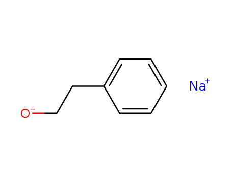 Molecular Structure of 22096-25-9 (Sodium 2-phenylethanolate)