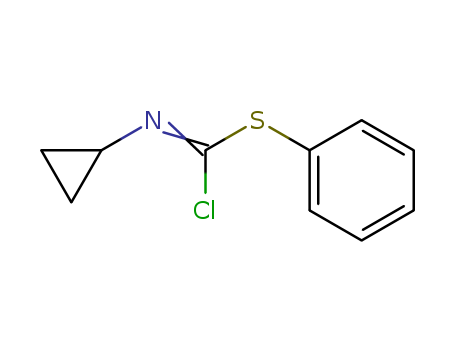 Carbonochloridimidothioic acid, cyclopropyl-, phenyl ester