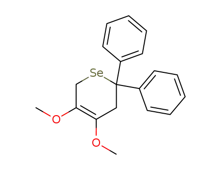 3,6-dihydro-4,5-dimethoxy-2,2-diphenyl-2H-selenapyran