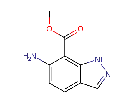 6-amino-1H-indazole-7-carboxylic acid methyl ester