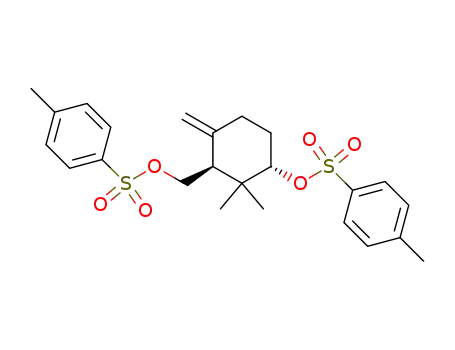 (+)-(1S,3S)-(2,2-dimethyl-6-methylene-3-p-toluenesulfonyloxycyclohexyl)methyl p-toluenesulfonate