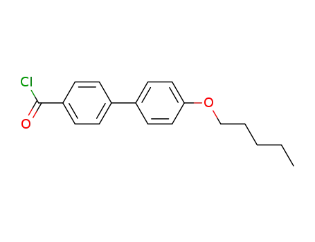 4'-pentyloxybiphenyl-4-carboxylic acid chloride