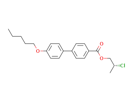 4'-Pentyloxy-biphenyl-4-carboxylic acid (R)-2-chloro-propyl ester