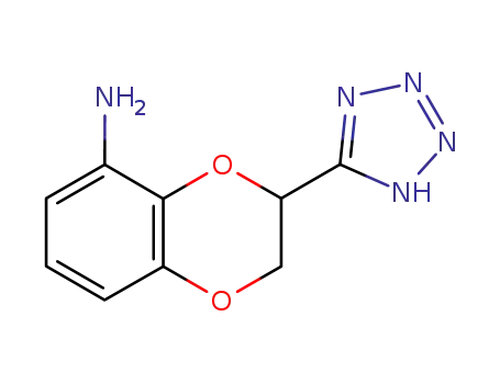 8-amino-2-tetrazol-5-yl-1,4-benzodioxan