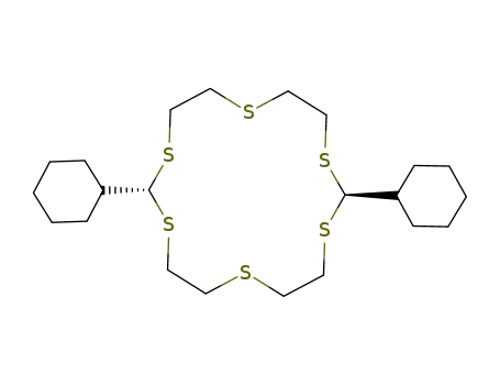 2,10-dicyclohexyl-1,3,6,9,11,14-hexathiacyclohexadecane