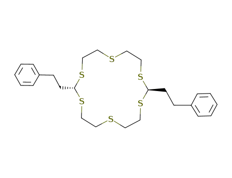 2,10-bis-(2-phenylethyl)-1,3,6,9,11,14-hexathiacyclohexadecane