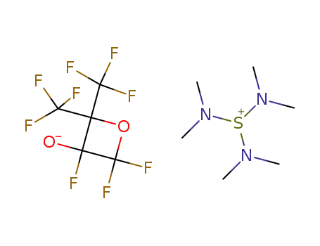 tris(dimethylamino)sulfonium salt of 2,2-bis(trifluoromethyl)-3-oxacyclobutane oxide
