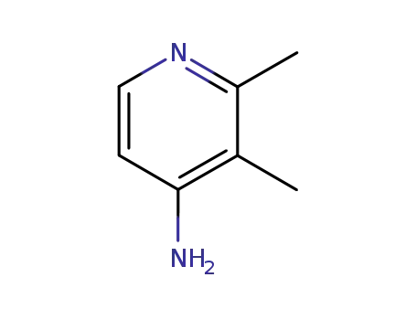 Molecular Structure of 122475-57-4 (4-Pyridinamine,2,3-dimethyl-(9CI))