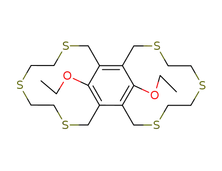 2,5,8,17,20,23-hexathia<9>(1,3)<9>(4,6)-2,5-bis(ethoxy)cyclophane