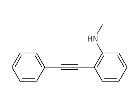 N-methyl-2-(2-phenylethynyl)aniline