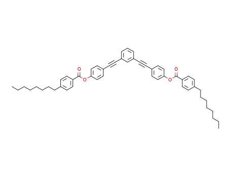 1,3-bis<4-(4-octylbenzoyloxy)phenylethynyl>benzene