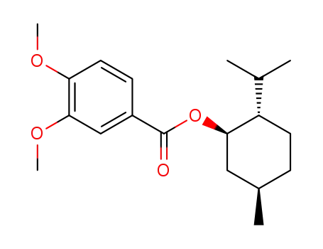 (1R,2S,5R)-2-isopropyl-5-methylcyclohexyl 3,4-dimethoxybenzoate