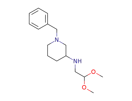 1-benzyl-3-[(2,2-dimethoxyethyl)amino]piperidine