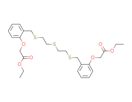 (2-{2-[2-(2-ethoxycarbonylmethoxy-benzylsulfanyl)-ethylsulfanyl]-ethylsulfanylmethyl}-phenoxy)-acetic acid ethyl ester