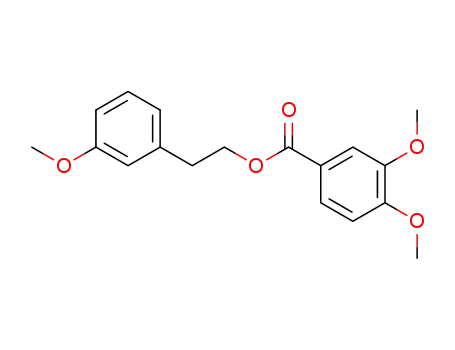 3,4-dimethoxybenzoic acid 2-(3-methoxyphenyl)ethyl ester