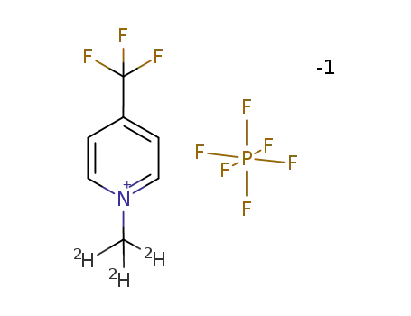1-trideuteriomethyl-4-trifluoromethylpyridinium hexafluorophosphate