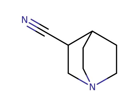 Molecular Structure of 51627-76-0 (1-azabicyclo[2.2.2]octane-3-carbonitrile)