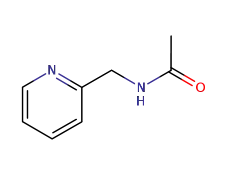 Molecular Structure of 58481-18-8 (2-Acetylaminomethyl pyridine)