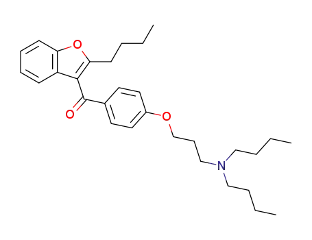 (2-butylbenzofuran-3-yl)(4-(3-(dibutylamino)propoxy)phenyl)methanone