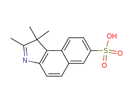 1,1,2-Trimethyl-1H-benz[e]indole-7-sulfonic acid