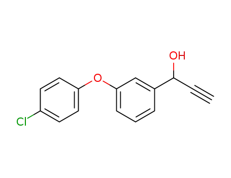 3-(4-chlorophenoxy)-α-ethynylbenzyl alcohol