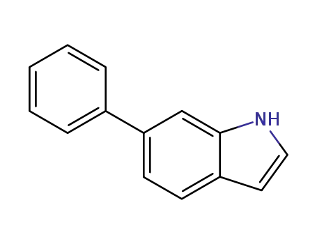 Molecular Structure of 106851-31-4 (6-Phenyl-1H-indole)