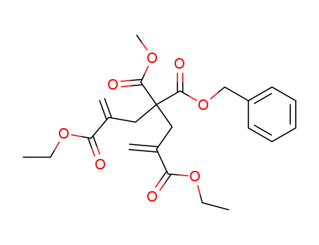 4-Benzyloxycarbonyl-2,6-bis(ethoxycarbonyl)-4-methoxycarbonyl-1,6-heptadiene