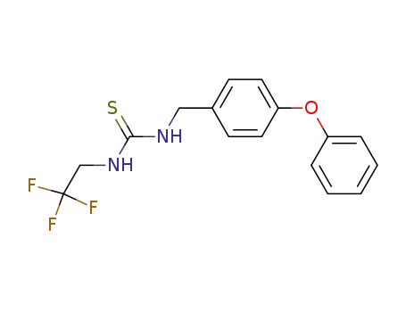 1-(4-phenoxybenzyl)-3-(2,2,2-trifluoroethyl)thiourea