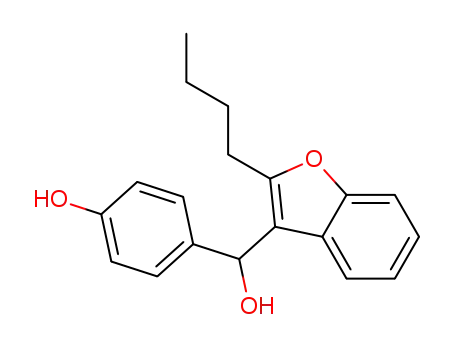 4-[(2-butyl-benzofuran-3-yl)-hydroxy-methyl]-phenol