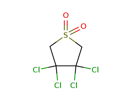 Thiophene,3,3,4,4-tetrachlorotetrahydro-, 1,1-dioxide