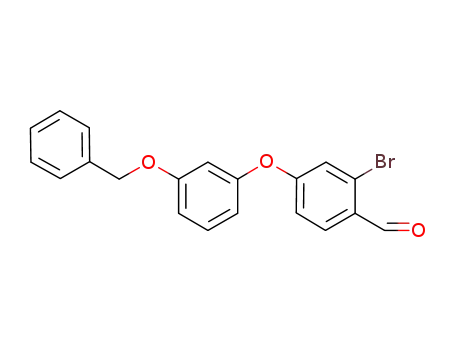 4-(3-benzyloxy-phenoxy)-2-bromo-benzaldehyde