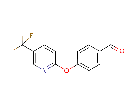 Molecular Structure of 103962-21-6 (4-[5-(Trifluoromethyl)pyridin-2-yloxy]benzaldehyde)