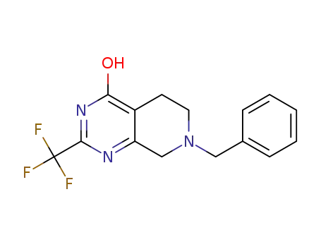 7-benzyl-2-(trifluoromethyl)-5,6,7,8-tetrahydropyrido[3,4-d]pyrimidin-4-ol