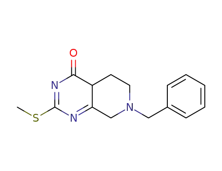 7-benzyl-5,6,7,8-tetrahydro-2-(methylthio)pyrido[3,4-d]pyrimidin-4(4aH)-one