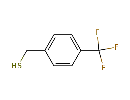 Molecular Structure of 108499-24-7 (4-TRIFLUOROMETHYLBENZYL MERCAPTAN)