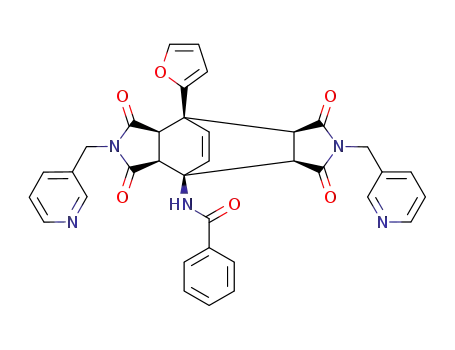 N-[4,8-etheno-8-(2-furyl)-1,3,5,7-tetraoxo-2,6-bis(3-pyridylmethyl)dodecahydropyrrolo[3,4-f]isoindol-4-yl]benzamide