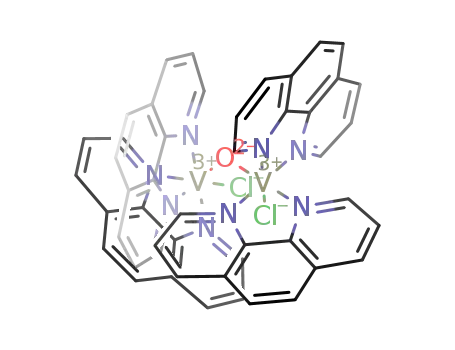 [(V(o-phenanthroline)2Cl)2O](2+)