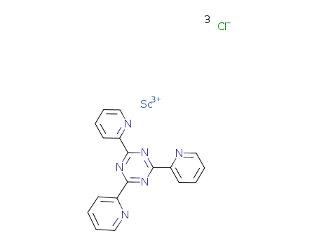 trichloro[2,4,6-tris(α-pyridyl)-1,3,5-triazine]scandium(III)