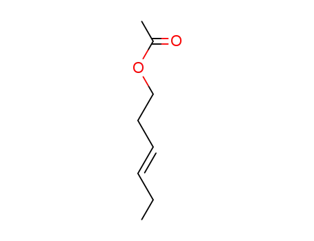 Molecular Structure of 3681-82-1 (TRANS-3-HEXENYL ACETATE)