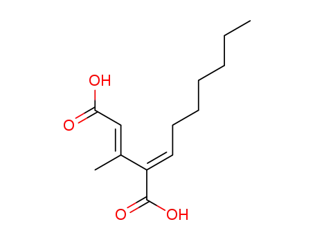 4-heptylidene-3-methyl-pentenedioic acid