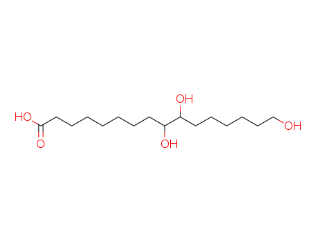 Hexadecanoic acid,9,10,16-trihydroxy- cas  6949-98-0