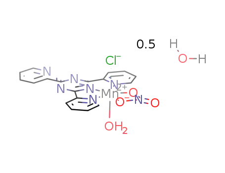 [Mn(2,4,6-tris(2-pyridyl)-1,3,5-triazine)Cl(H2O)]*0.5H2O